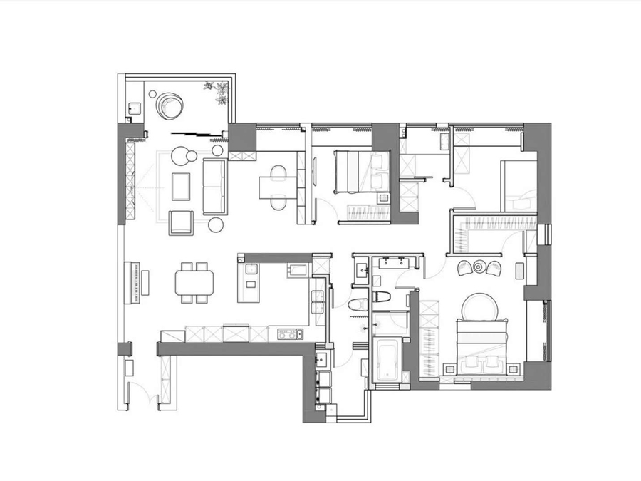 【家装案例】融科九重锦家装案例